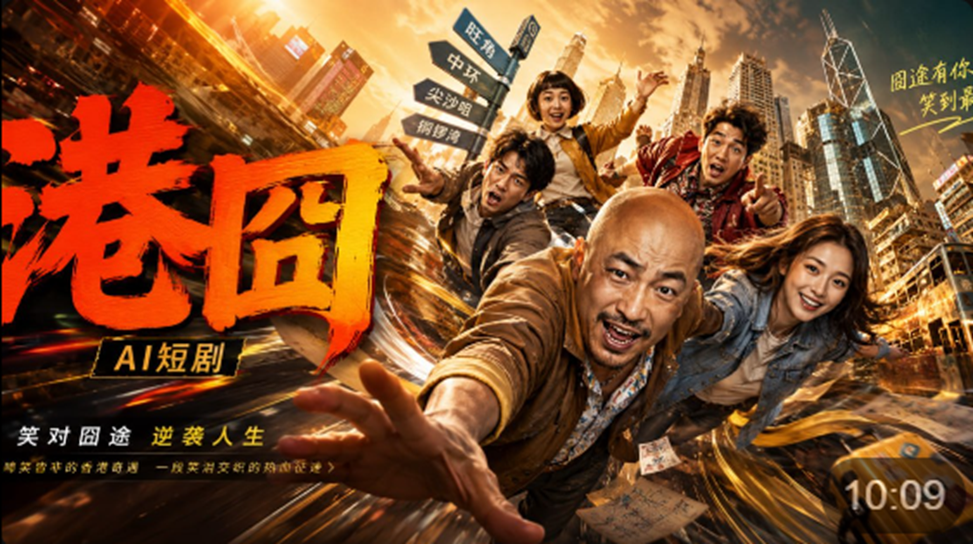 自制AI魔改明星港囧